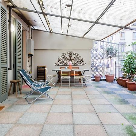 Joivy Apt For 6 With Big Terrace In Milan Centro Storico Milão Exterior foto